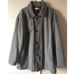 Five Four Mens Gray Coat 2XL
